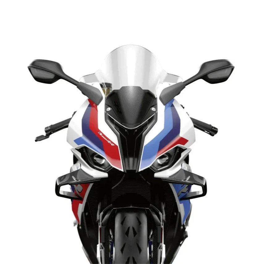 Upgraded sportbike with custom exhaust and lighting on display at Top Pro Motorsports