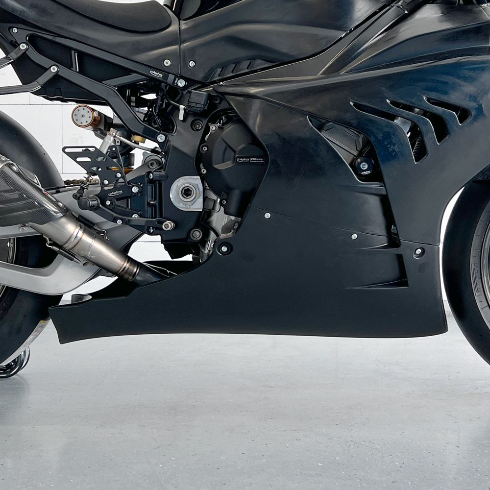Fully customized motorcycle with custom paint, LED lighting, and upgraded exhaust, built by Top Pro Motorsports in Coral Springs, South Florida