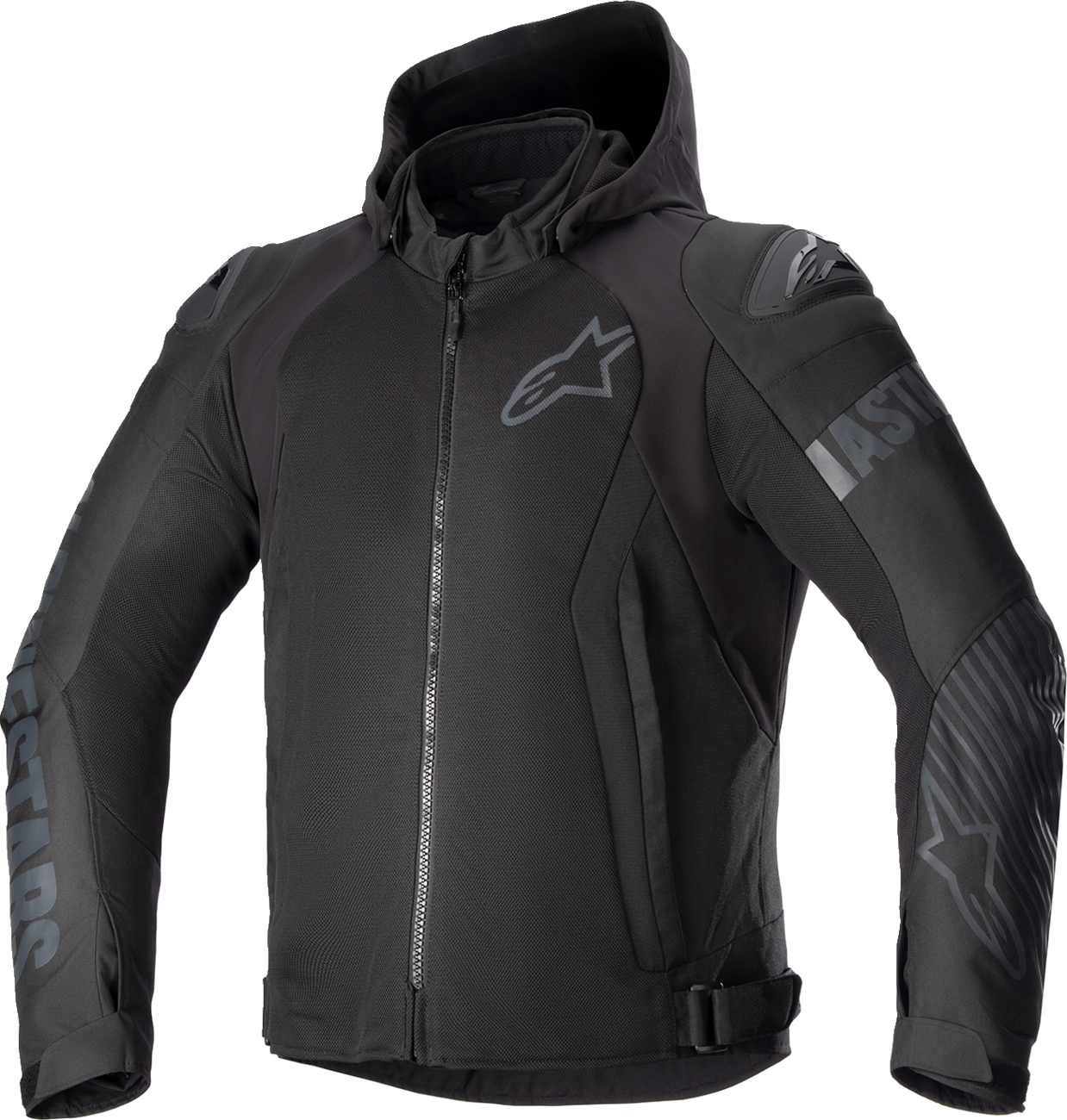 Motorcycle rain suit displayed at Top Pro Motorsports in Coral Springs, Florida