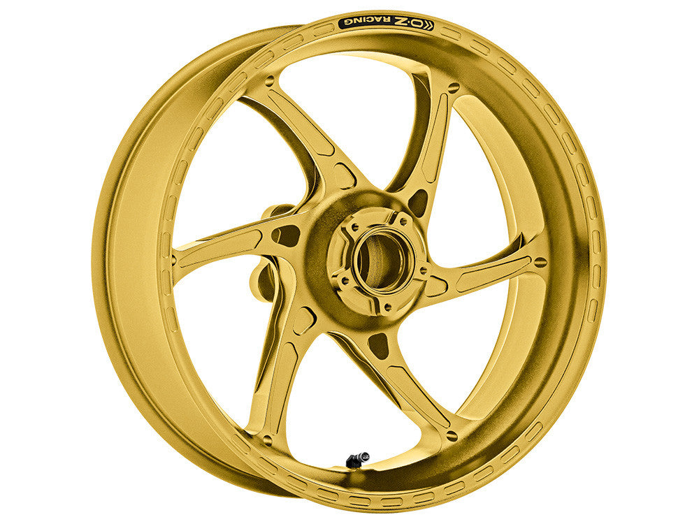 OZ Racing - GASS Aluminum 6 Spoke SET - Matte Gold - Yamaha R1 (2015-2025)