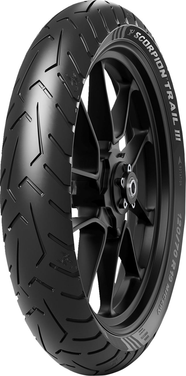 Pirelli Scorpion Trail III 120/70ZR17 58W Front Tire