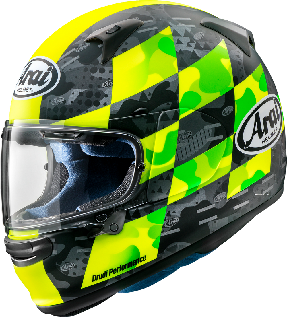 Arai Regent-X Patch Helmet – Yellow
