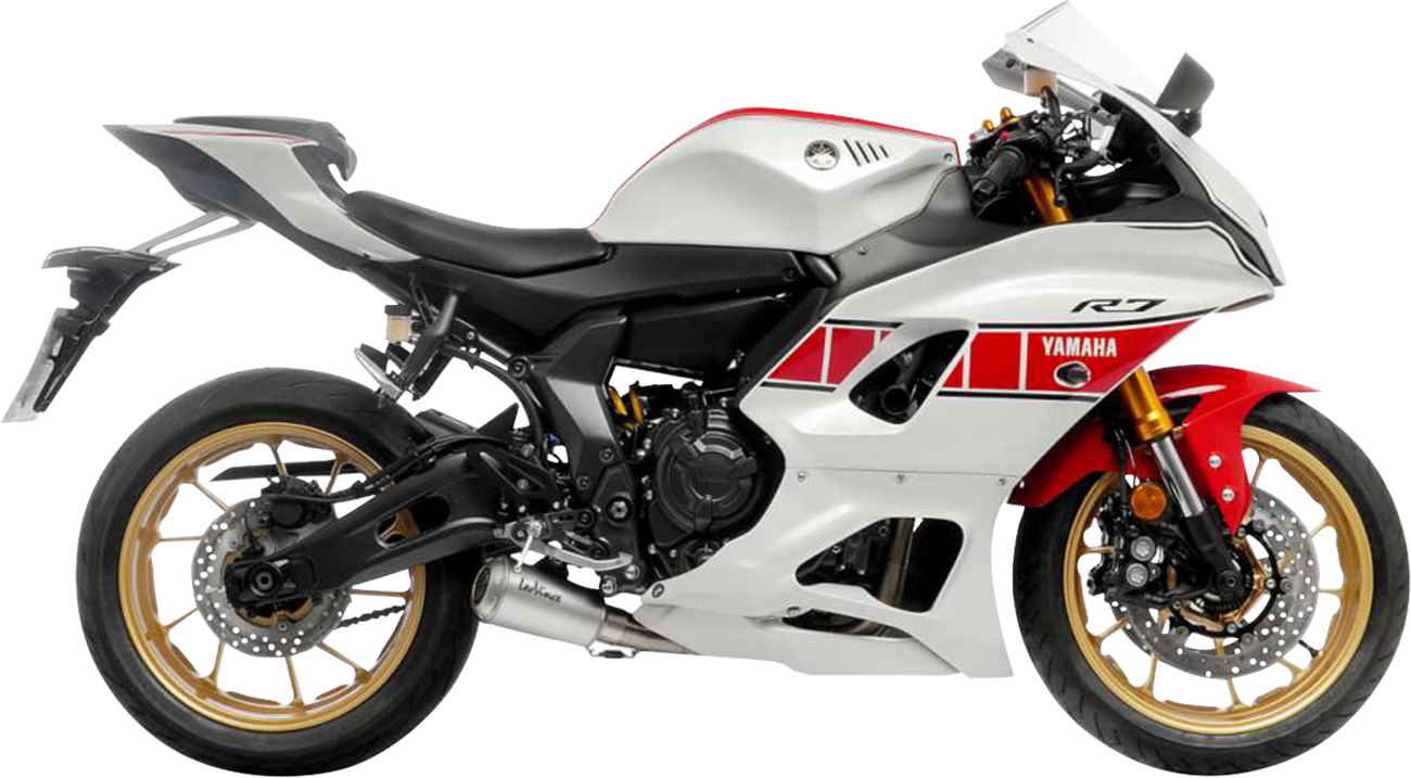 
                  
                    LeoVince LV-10 Stainless Steel Slip-On Exhaust – Yamaha R7 / MT-07 / XSR700 | Compact Design with Track-Born Sound
                  
                