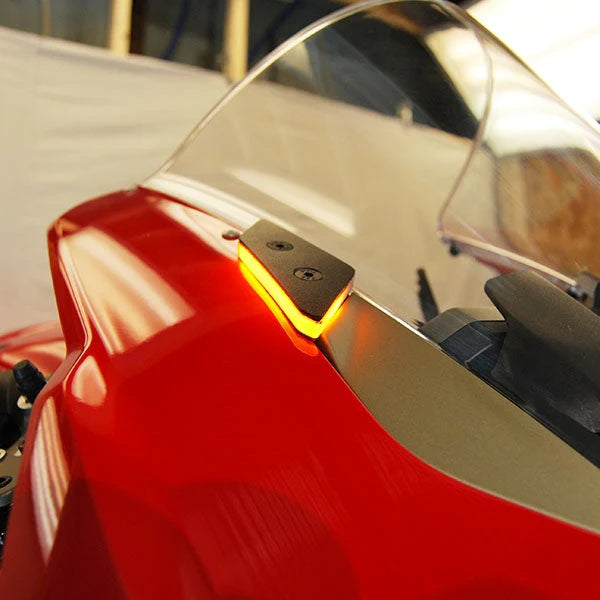 
                  
                    NRC Ducati Panigale V2 Mirror Block Off Front LED Turn Signals (2020-2024)
                  
                