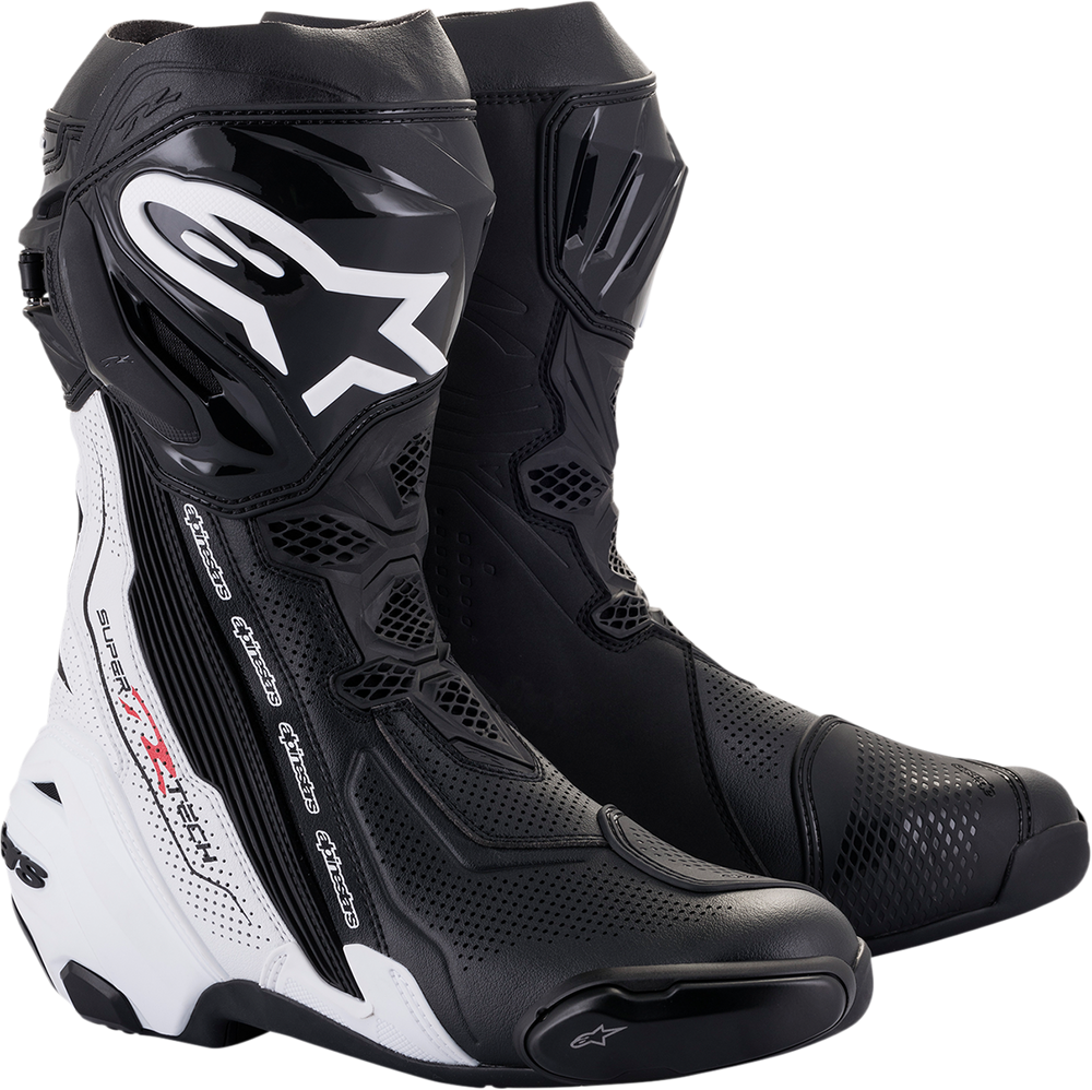 Alpinestars Supertech R Vented Boots – Black/White