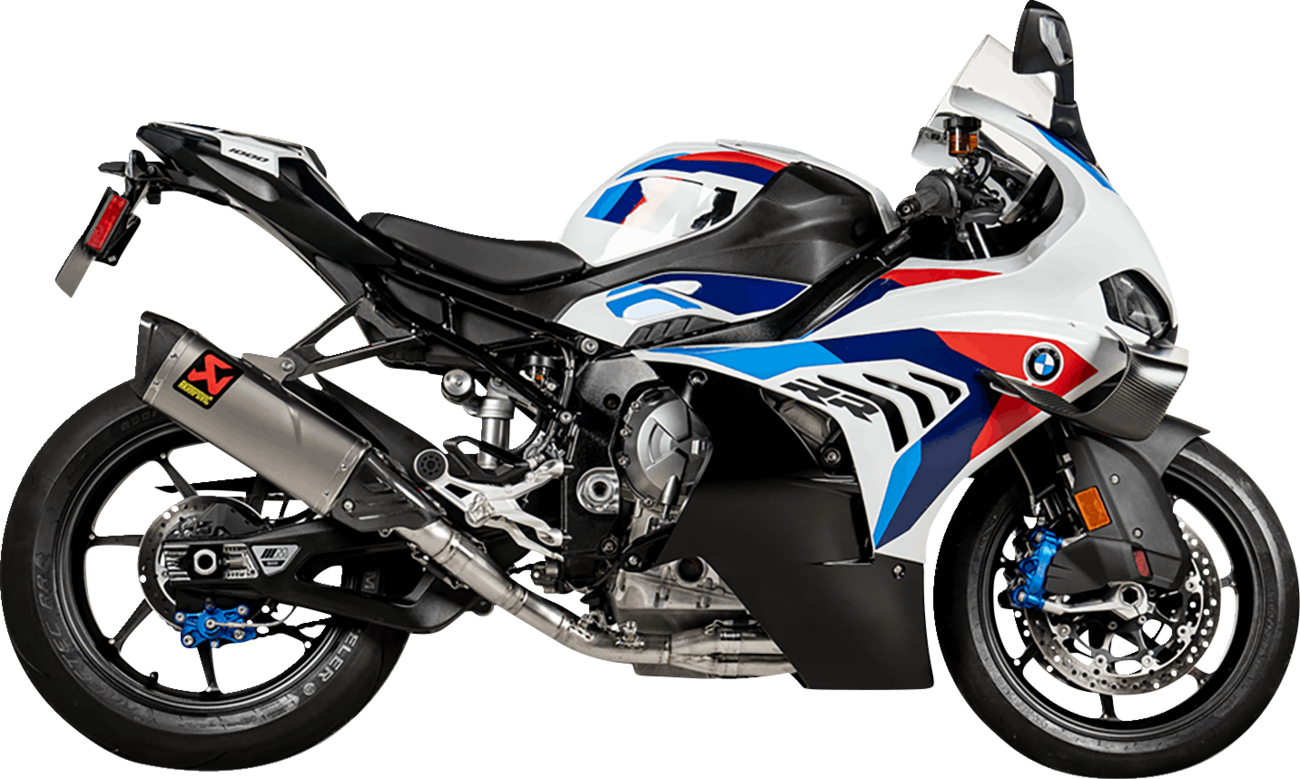 
                  
                    EVO Series Full Titanium Exhaust System – BMW M 1000 RR 2025 | Track-Proven Power with Lightweight Race Design
                  
                