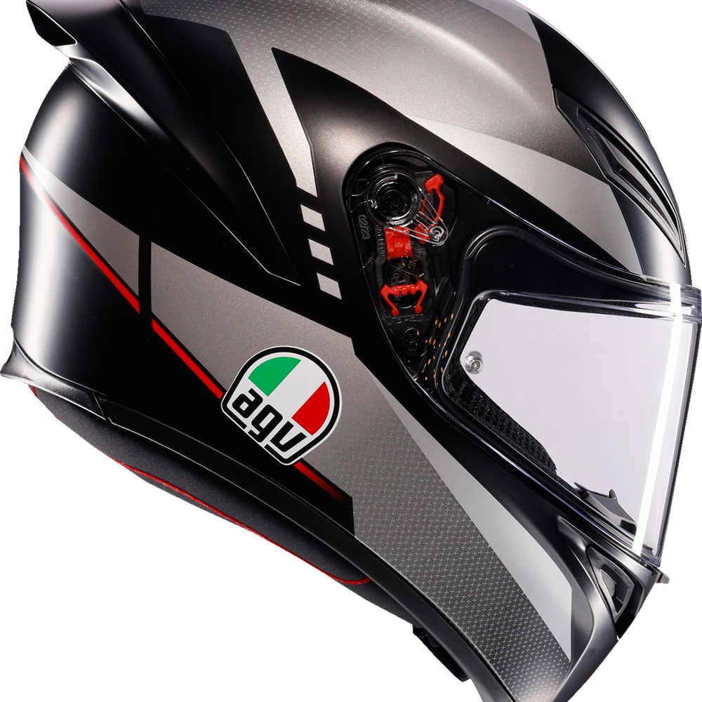 
                  
                    AGV K1 S Lap Helmet – Matte Black/Grey/Red
                  
                