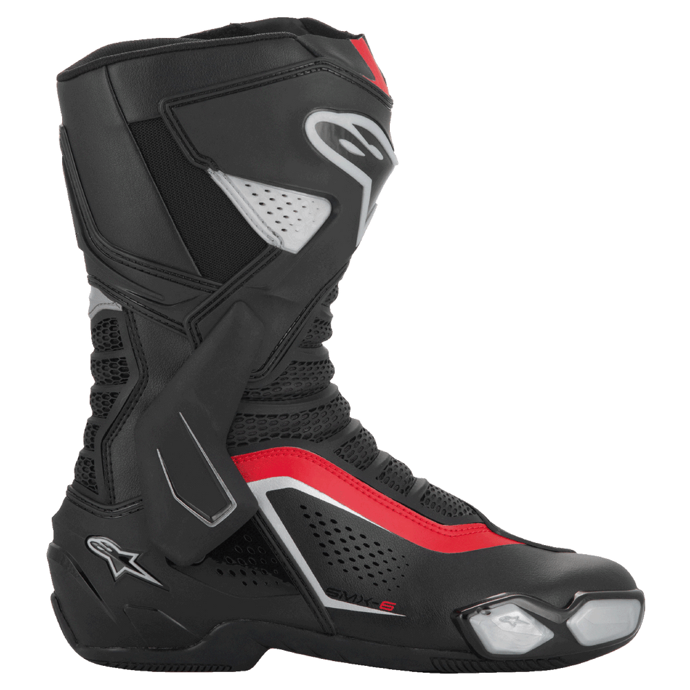 ALPINESTARS SMX-6 V3 Vented Boots - Black/Silver/Red