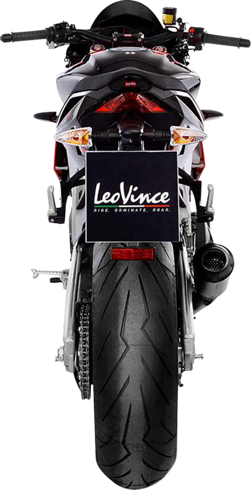 
                  
                    LeoVince LV-10 Full Black Muffler for Aprilia RSV4
                  
                