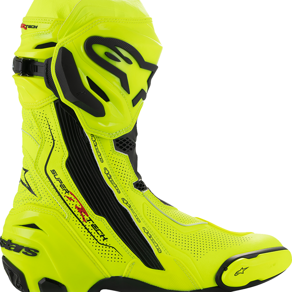 
                  
                    Alpinestars Supertech R Vented Boots – Yellow Fluo/Black
                  
                