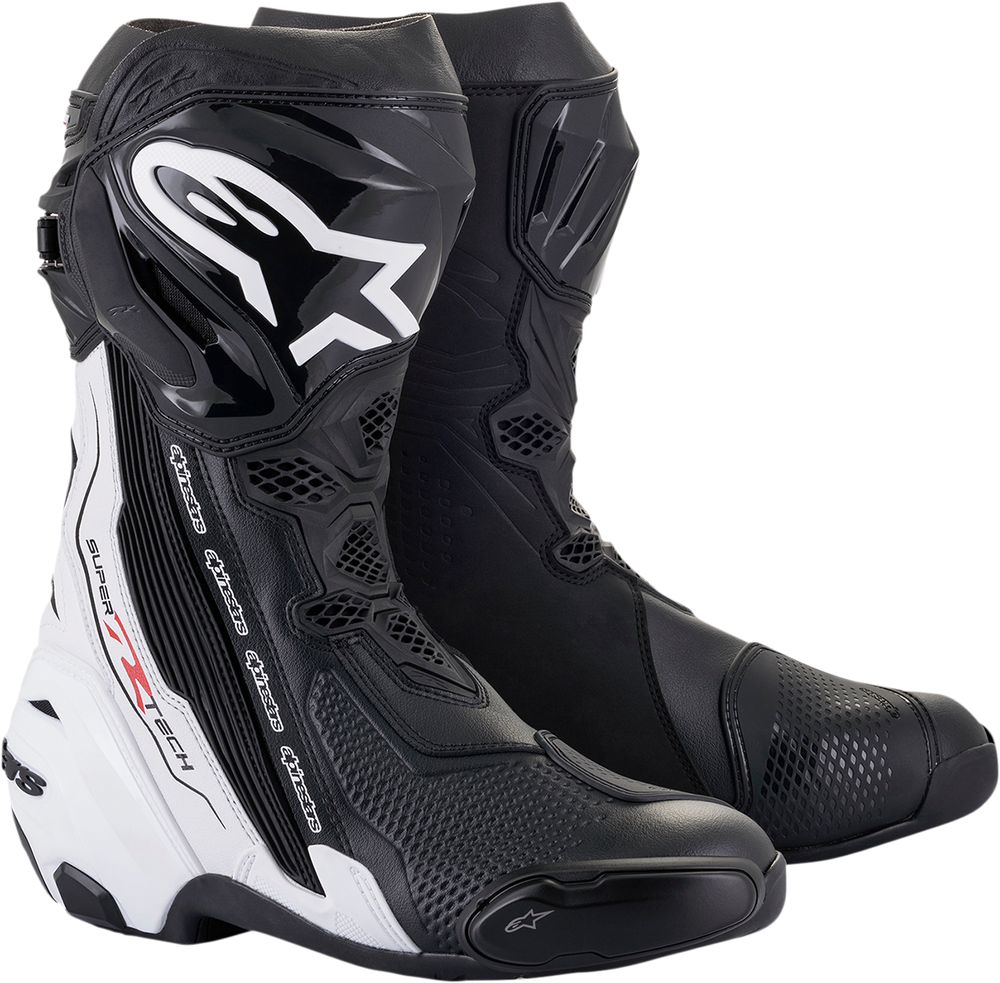 Alpinestars Supertech R Boots – Black/White