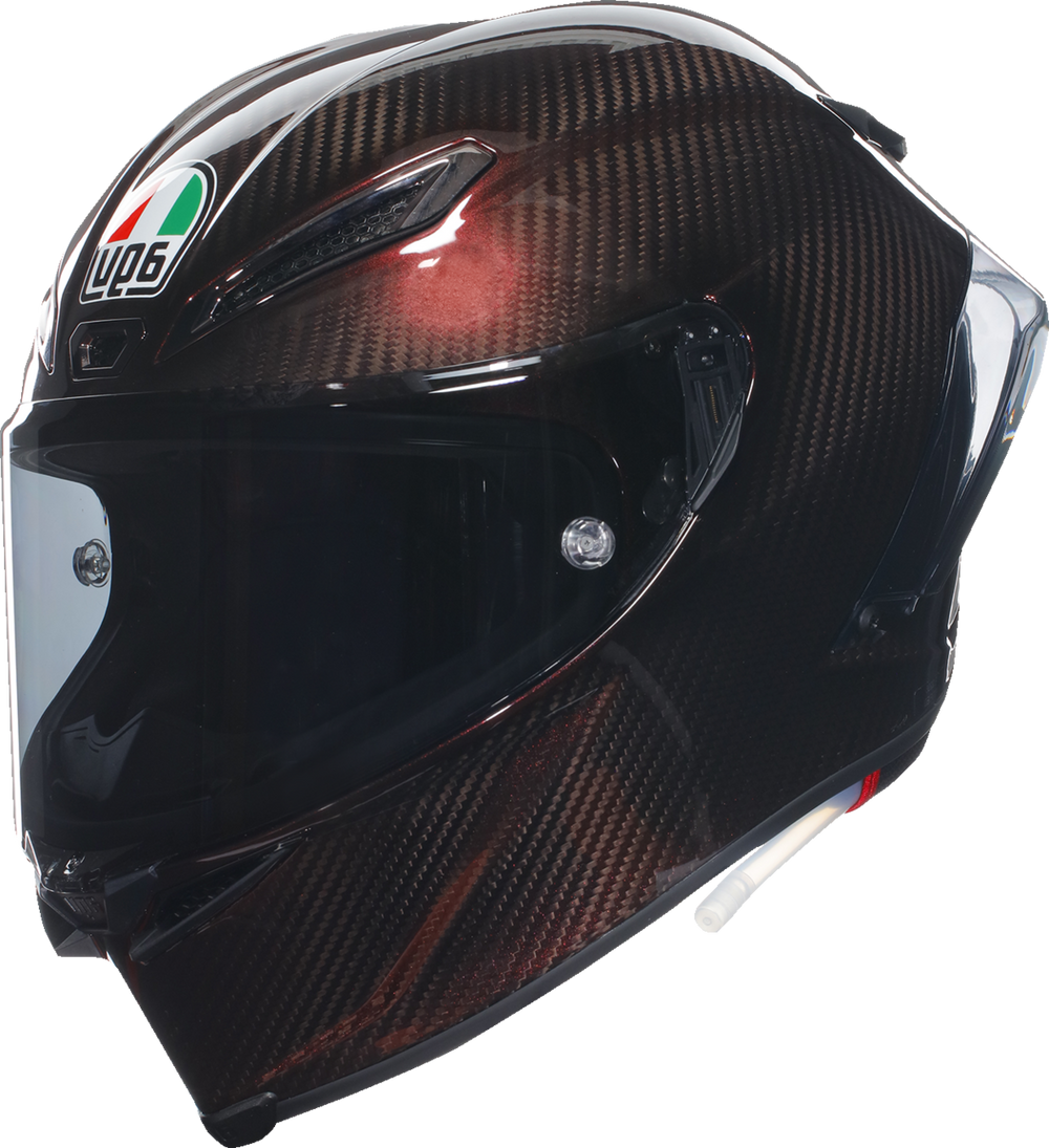 AGV PISTARR RED CARBON HELMET