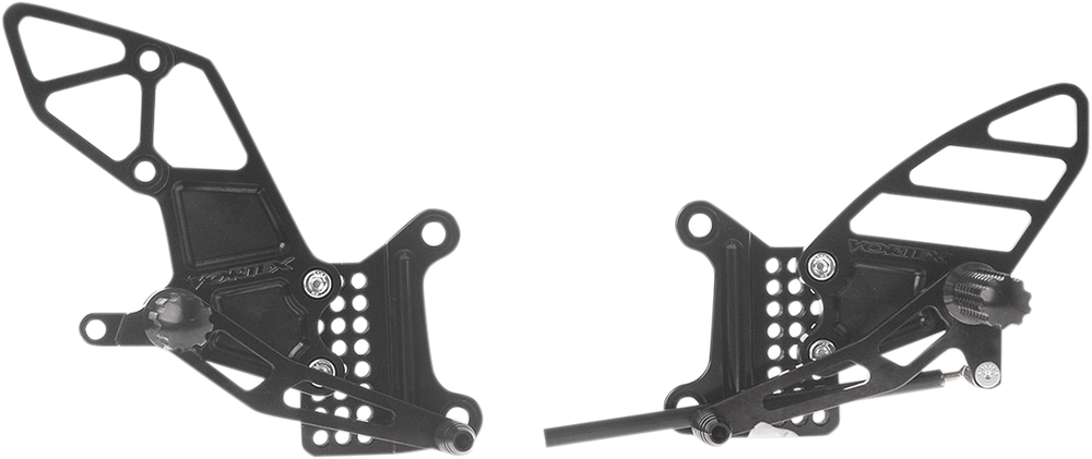 VORTEX REARSET BLACK KAWASKI ZX6RR
