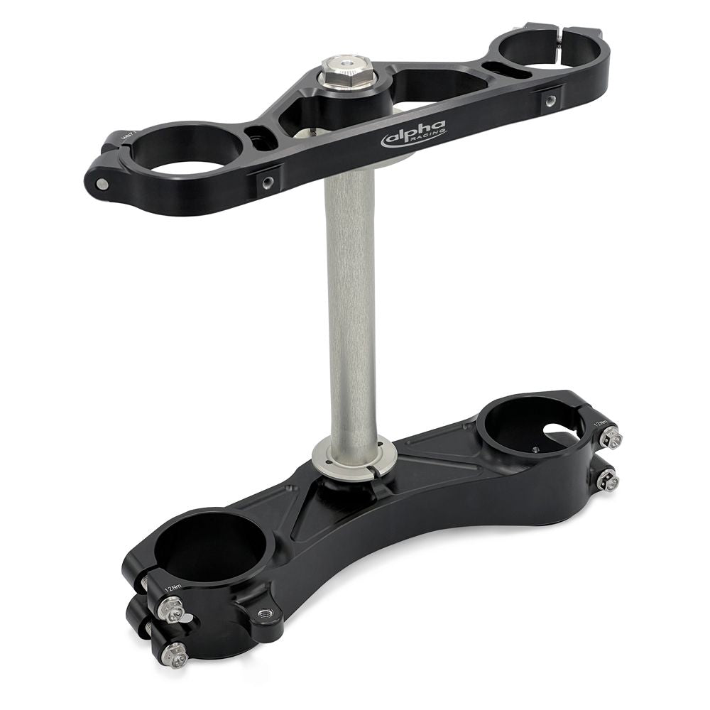 Alpha Racing triple clamps 27.5, 55/57 BMW S1000rr 2019-2025 M1000rr 2021-2025