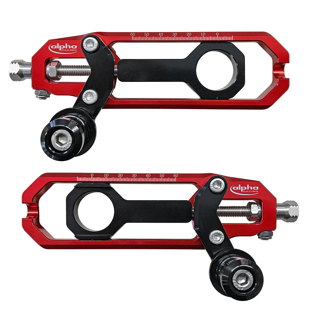 Chain adjuster kit EVO red, S 1000 RR 2019-