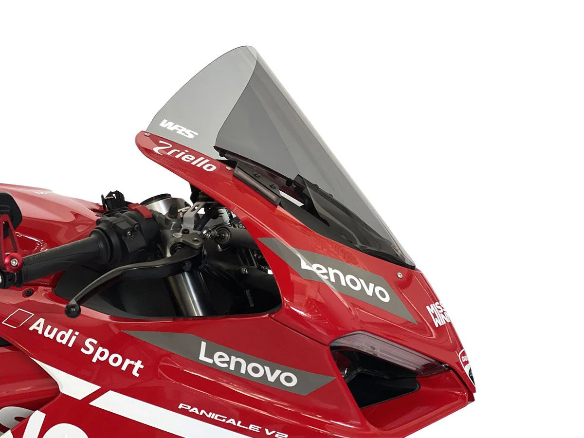 
                  
                    WRS Race High Windscreen Ducati Panigale V4 - S 2018-2019 / Panigale V2 2020-2024
                  
                