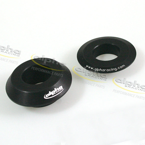 Distance bushings OEM rear cast-rim, 2009-2011