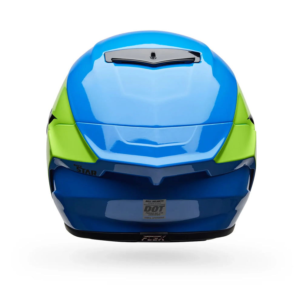 
                  
                    Bell Race Star DLX Flex Helmet-Corsa Gloss Blue/Flo Green
                  
                