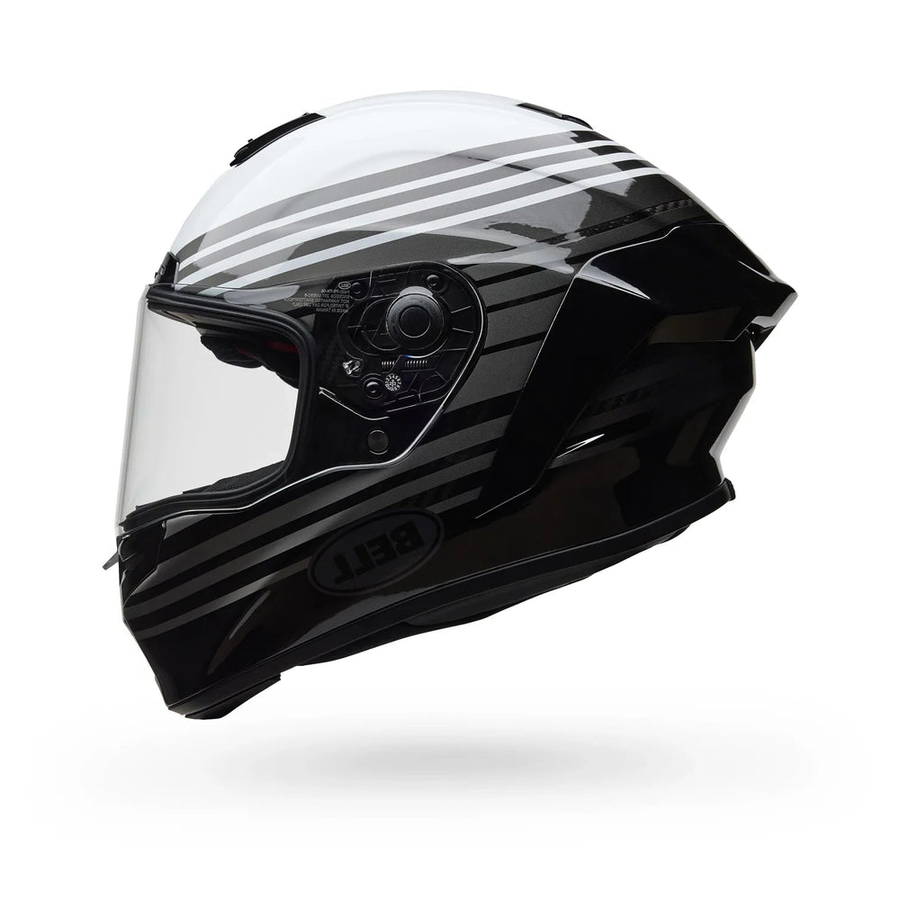 Bell Race Star DLX Flex Helmet- Dash Gloss White/Black