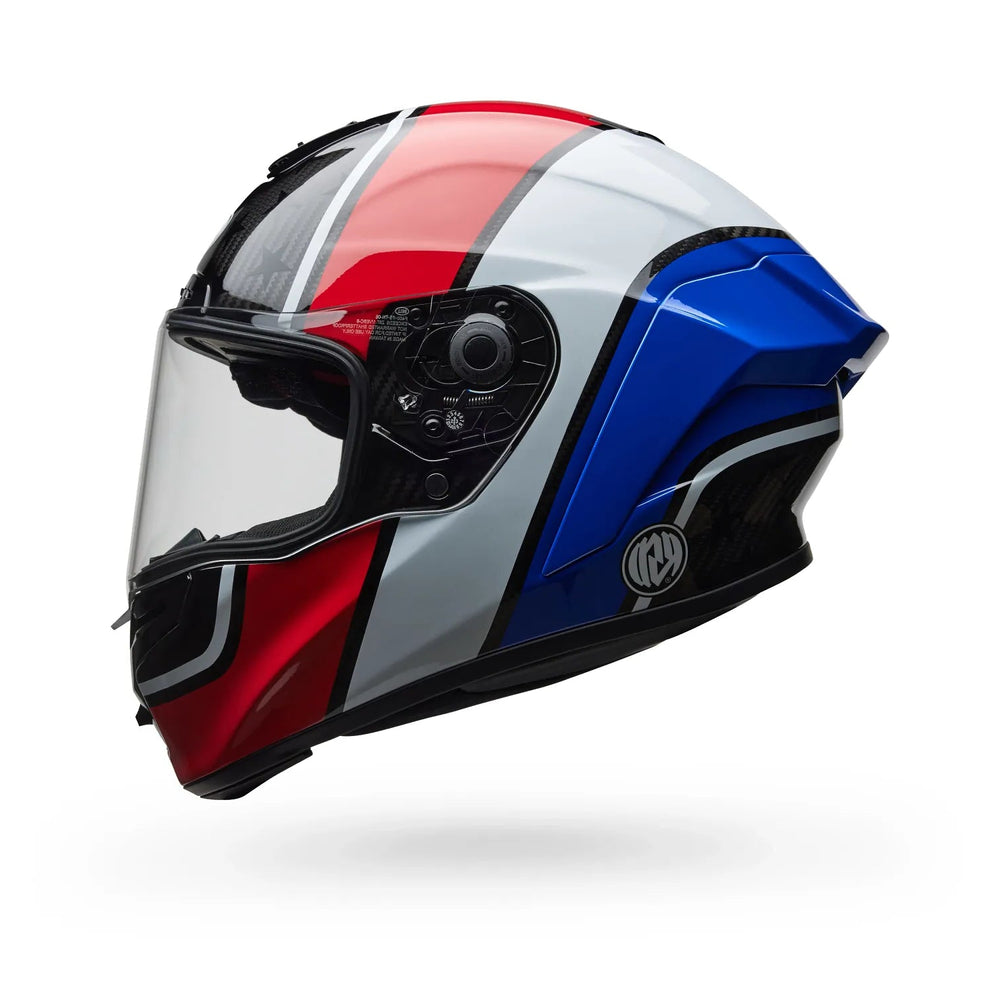 Bell Race Star DLX Flex Helmet-RSD Old Glory Gloss Red/Blue