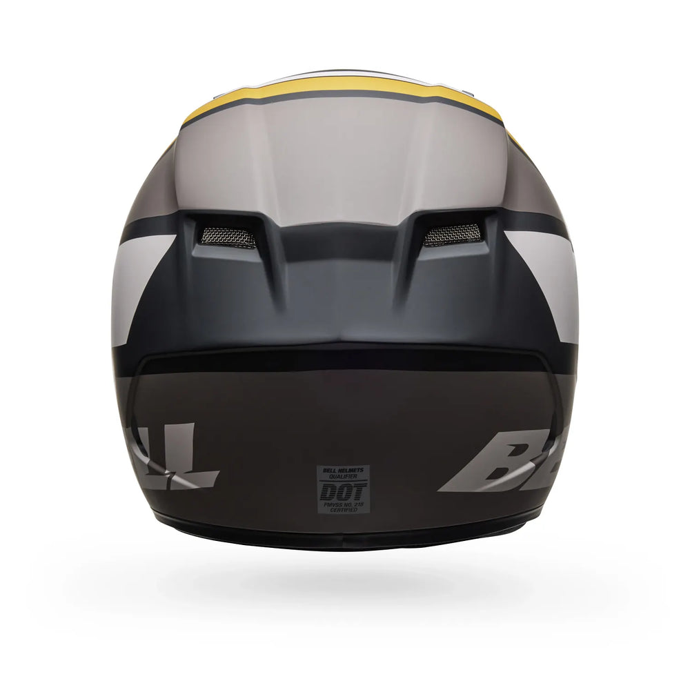 
                  
                    Bell Qualifier Helmet- Chasm Gloss Black/Amber Gold
                  
                