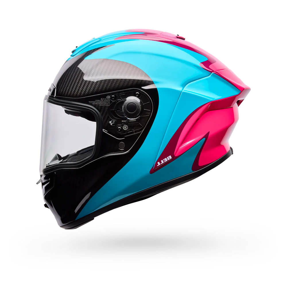 Bell Race Star DLX Flex Helmet-Green/Pink Fluid