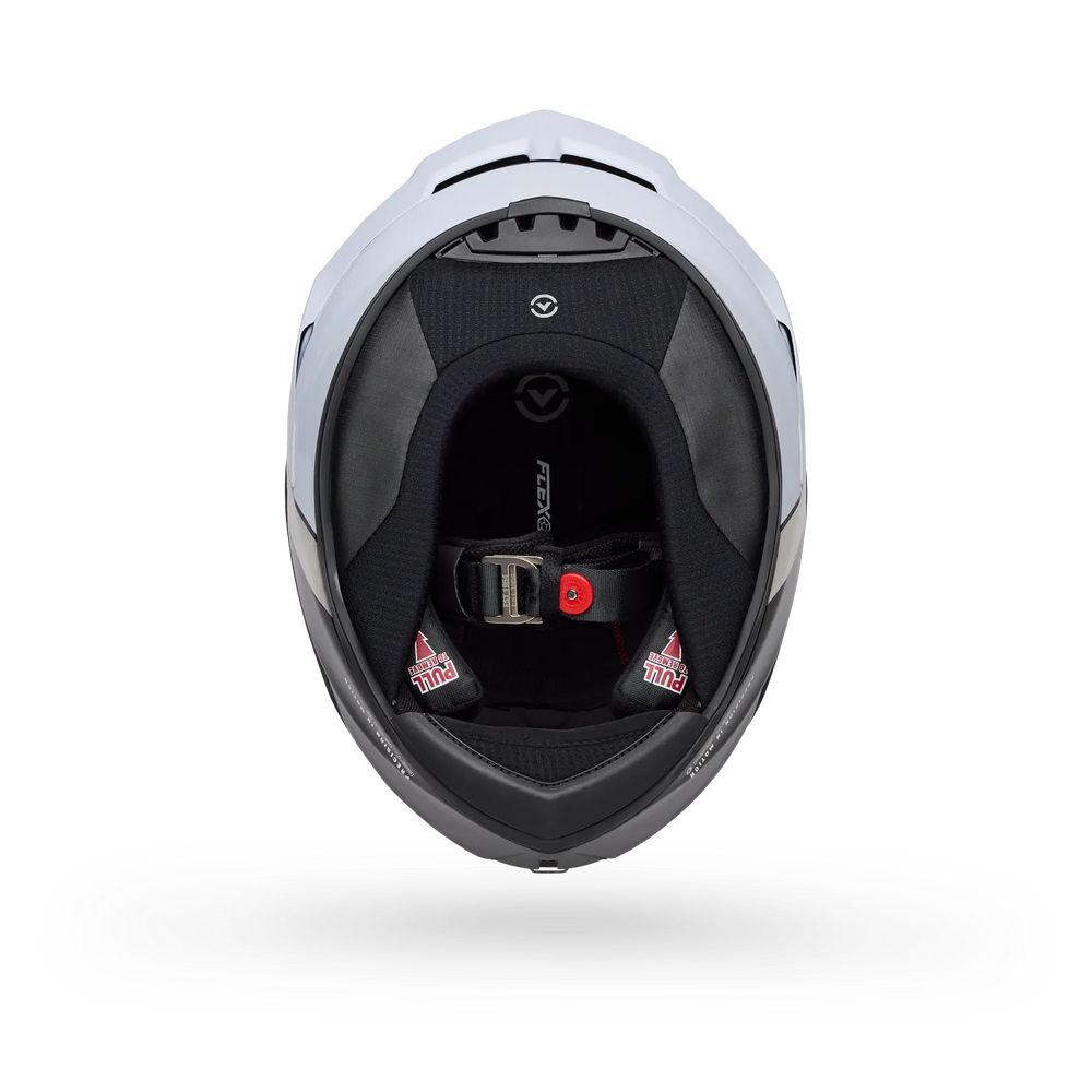
                  
                    Bell Race Star DLX Flex Helmet-Silver/White Strike
                  
                