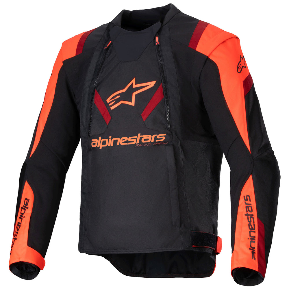ALPINESTARS T-Stunt Air Jacket- Black/Red Fluo/Dark Red