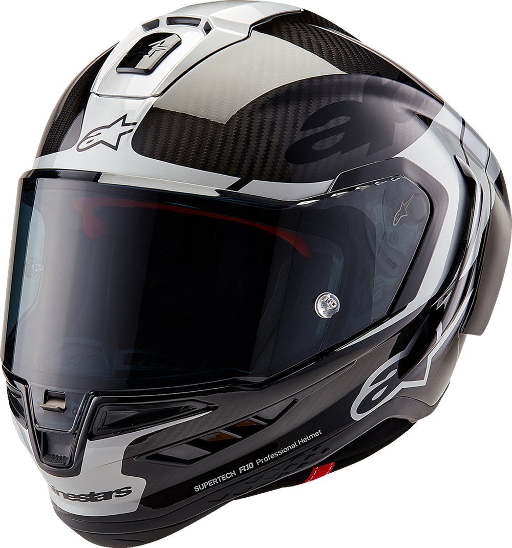 Alpinestars Supertech R10 Element Helmet – Carbon/Silver/Black