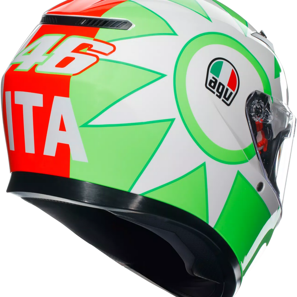 
                  
                    AGV K3 ROSSI MUGELLO 2018 HELMET
                  
                