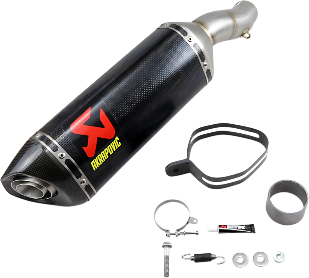 Muffler Carbon Fiber / Carbon End Cap – Kawasaki ZX6R (2009–2019)