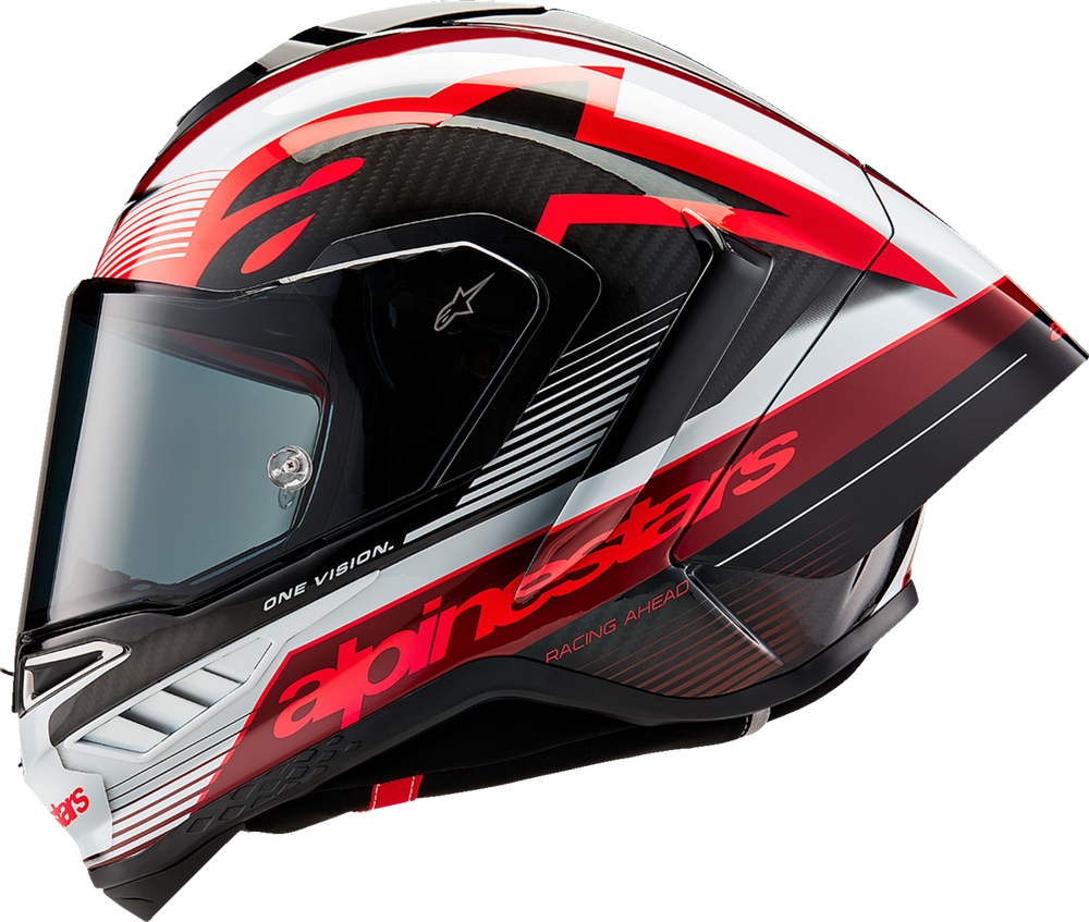 Alpinestars Supertech R10 Team Helmet – Carbon/Red/White
