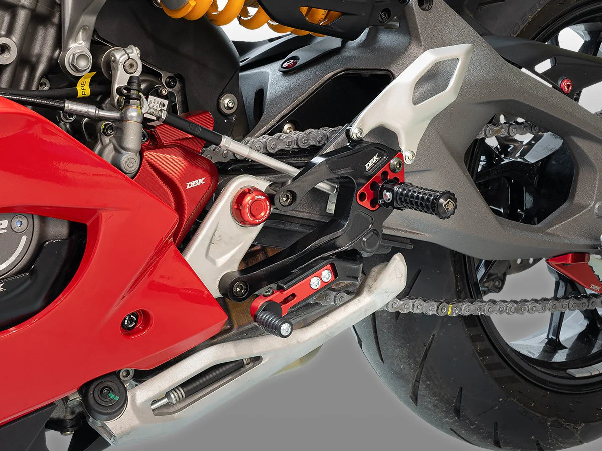 
                  
                    Ducabike DBK PRV201 Panigale V2 MY25 Adjustable Rearsets
                  
                