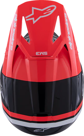 
                  
                    Alpinestars SM3 Helmet - Radium - Gloss Black/Red Fluo/White
                  
                