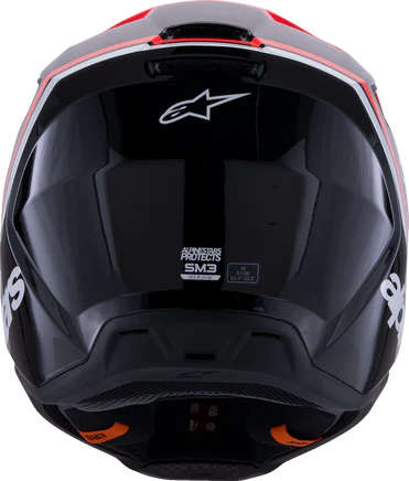 
                  
                    Alpinestars SM3 Helmet - Radium - Gloss Black/Red Fluo/White
                  
                