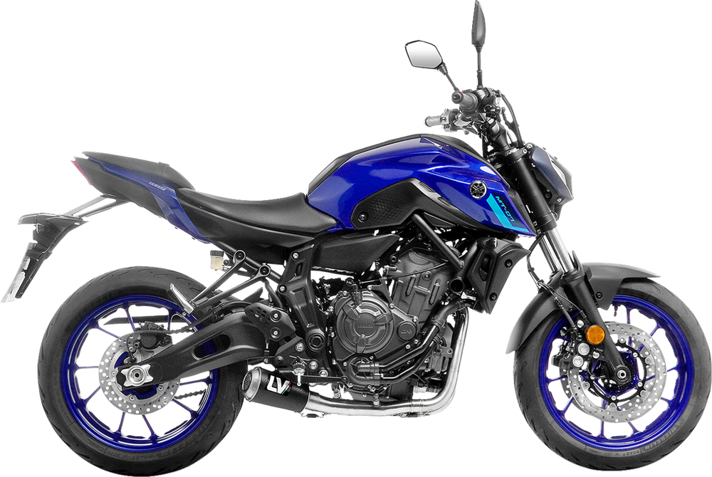 LeoVince LV-10 Carbon Fiber Slip-On Exhaust – Yamaha R7 / MT-07 / XSR700 | Ultra-Lightweight Performance with MotoGP Sound