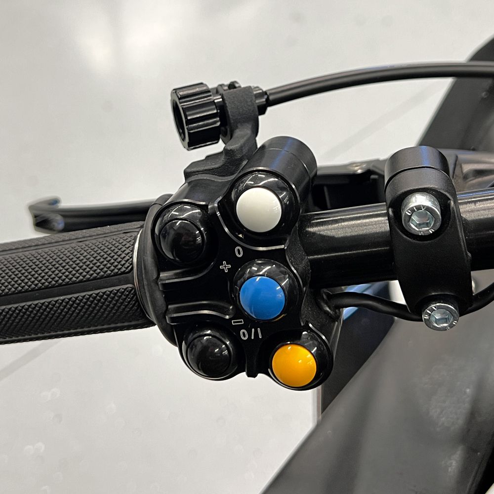 
                  
                    Switch unit left 5 button, compact version - BMW S1000RR 2019/ M1000RR 2021
                  
                