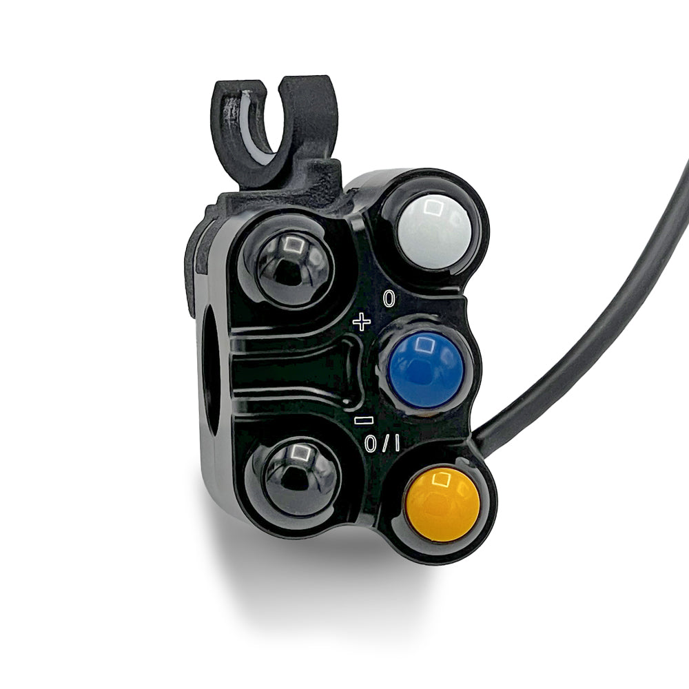 Switch unit left 5 button, compact version - BMW S1000RR 2019/ M1000RR 2021
