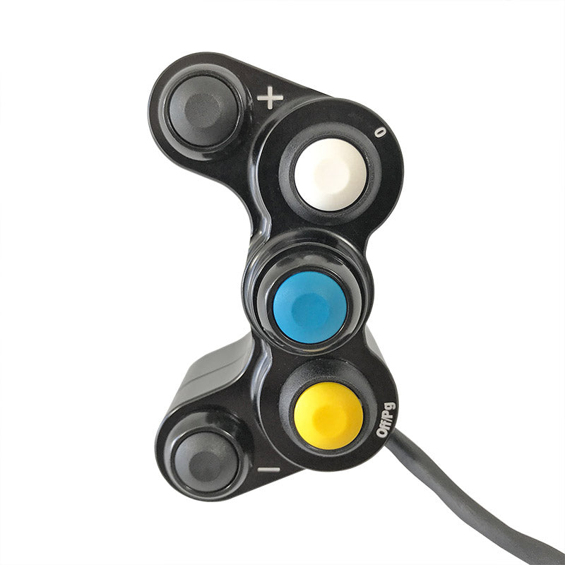 Alpha Racing Switch unit left 5 buttons, for M RCK- BMW S1000RR 2019/ M1000RR 2021
