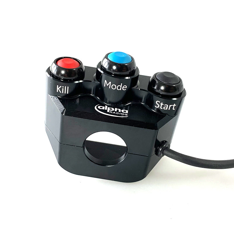 Alpha Switch unit right 3 buttons, for M RCK- BMW S1000RR 2019, M1000RR 2021