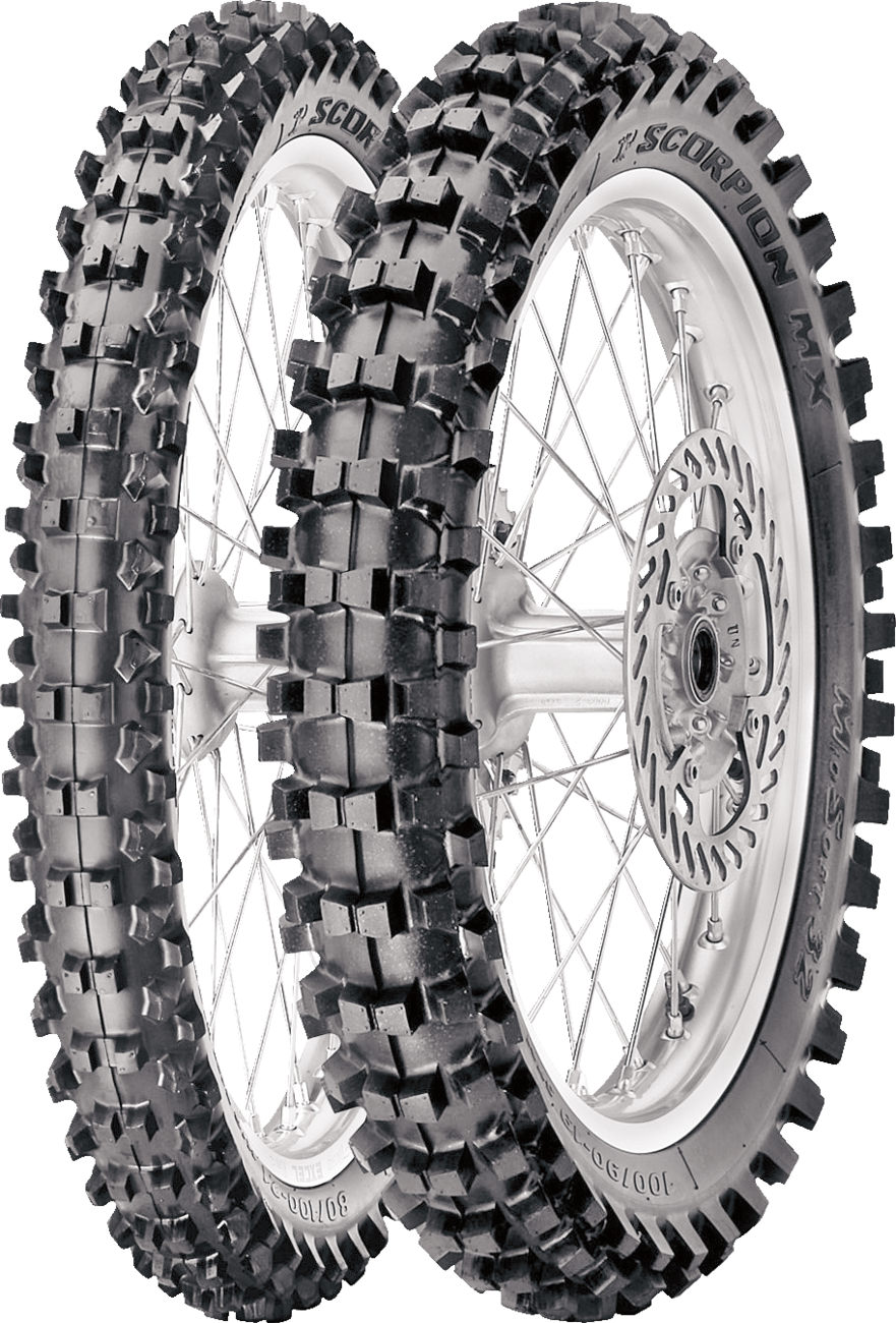 Pirelli Scorpion MX32 Mid Soft Tire – 60/100-14 Front
