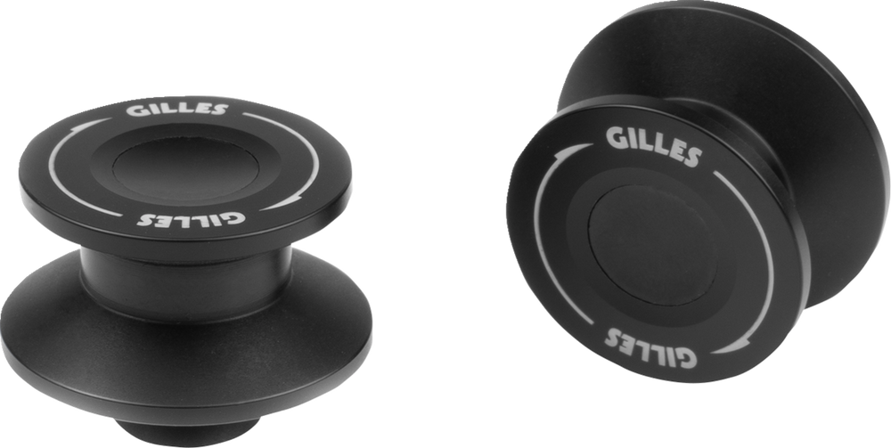 SWINGARM SPOOLS M6 BLACK