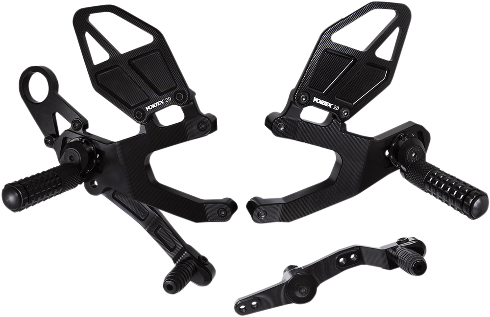 Rearsets for BMW S1000RR – Adjustable CNC Racing Foot Controls