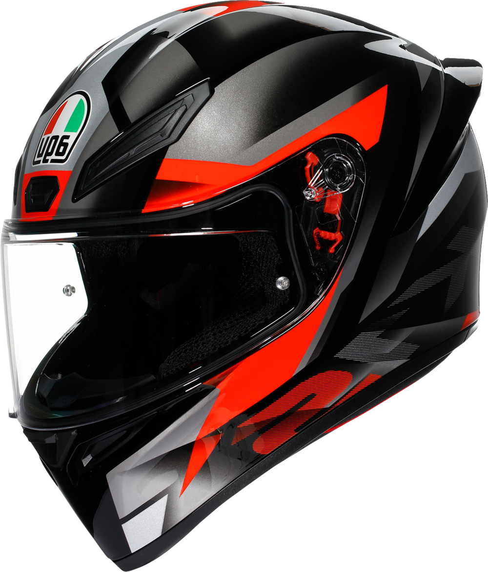 AGV K1S Fastlap Helmet Black/Grey/Red