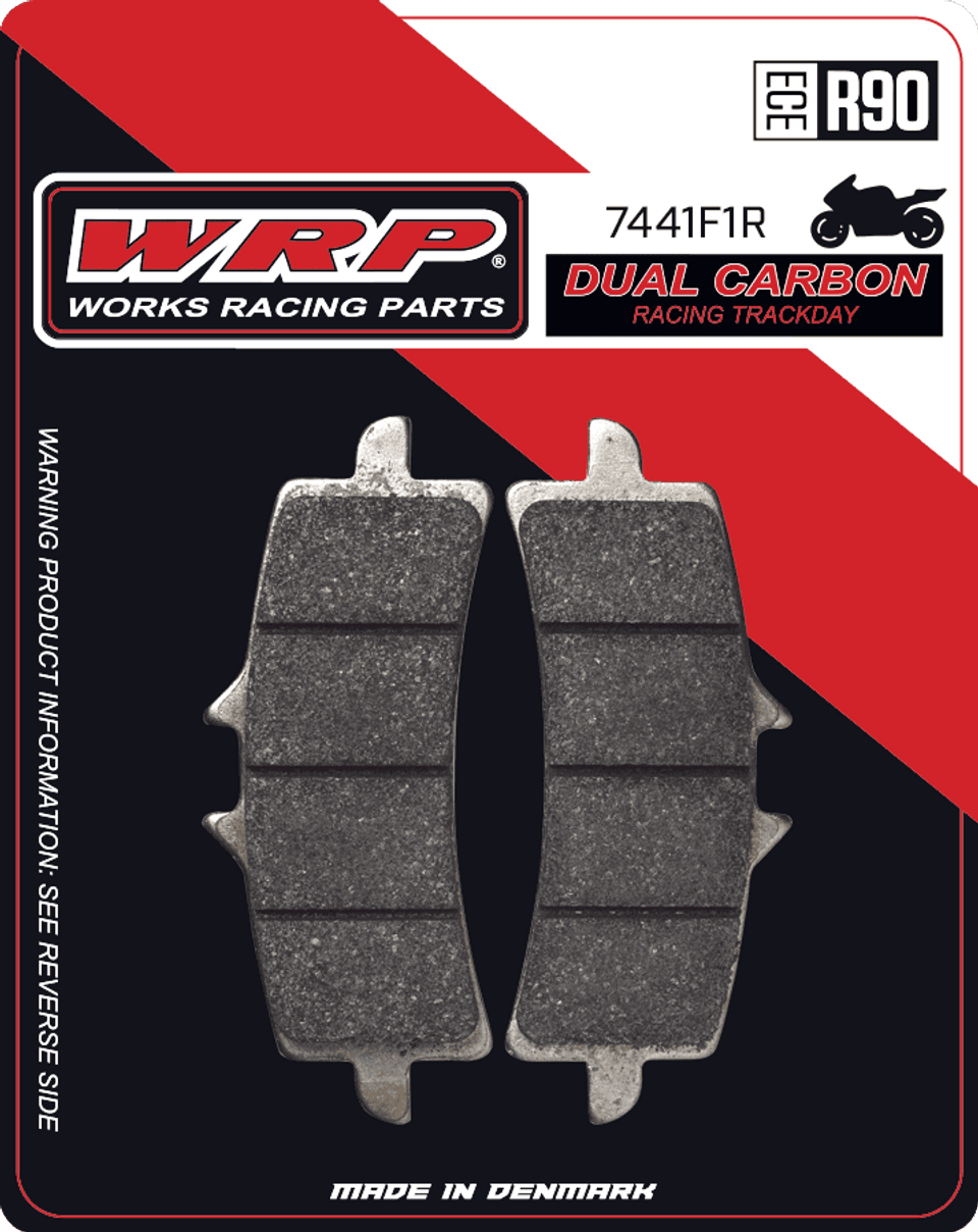 WRP Brake Pads Dual Carbon Racing / Trackday 
