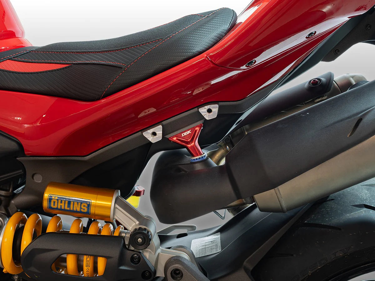 
                  
                    Ducabike DBK SS07 PANIGALE/SF V2 MY25 Mufflers Supports Kit
                  
                
