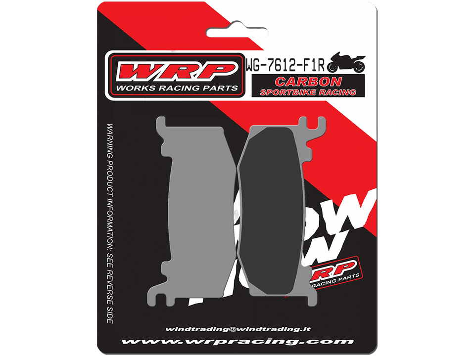WRP Brake Pads Dual Carbon Racing / Trackday 