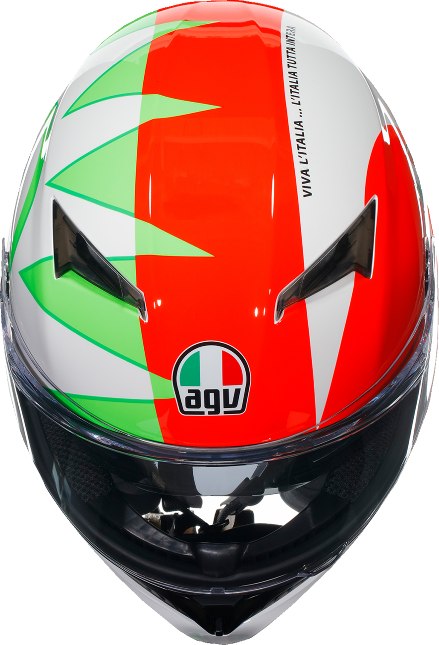 
                  
                    AGV K3 ROSSI MUGELLO 2018 HELMET
                  
                