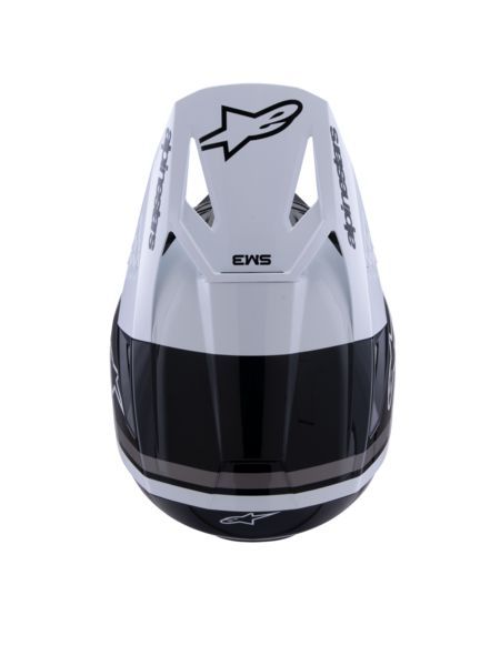 
                  
                    Alpinestars SM3 Helmet - Radium - Gloss Black/White/Gray
                  
                