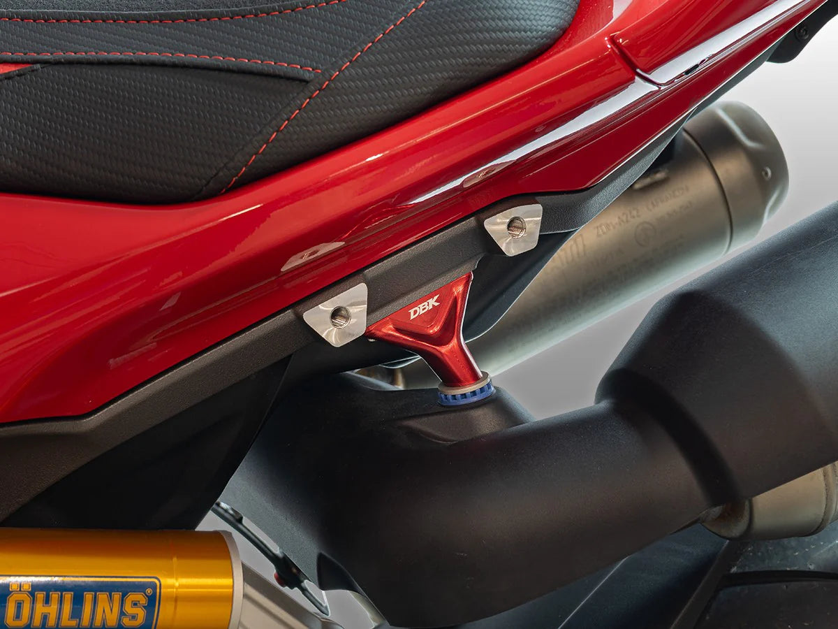 
                  
                    Ducabike DBK SS07 PANIGALE/SF V2 MY25 Mufflers Supports Kit
                  
                